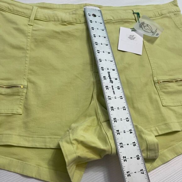 NWT PISTOLA Limeade Plus Size Shorts Size 24W New - Picture 5 of 8